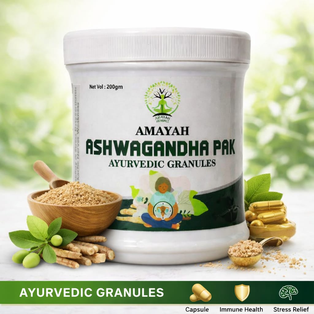 AMAYAH ASHWAGANDHA PAK (AYURVEDIC GRANULES)