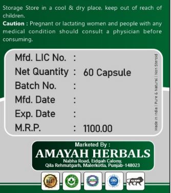 AMAYAH ALCOCARE CAPSULES